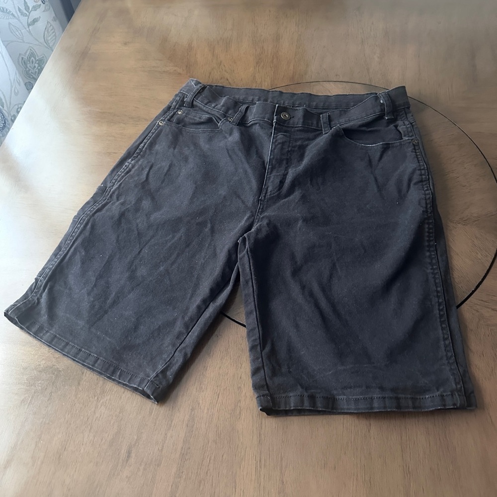 Dickies Black Jean Shorts for Men